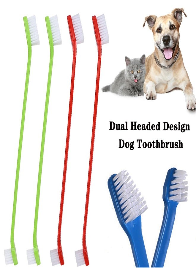 YMCCOOL Dog Toothbrush Set of 8 – Dual Headed Dental Hygiene Brushes for Small to Large Dogs, Easy Teeth Cleaning & Dental Care,Dog Tooth Brushes for Small to Large Dogs, Cats, and Most Pets - Image 3